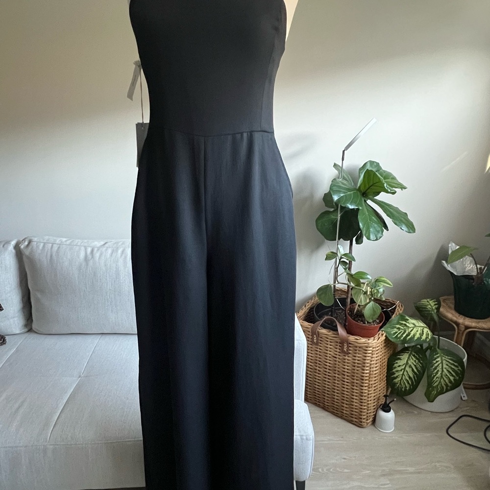 Brand new Aritzia Wilfred Picard black jumpsuit, sz 4